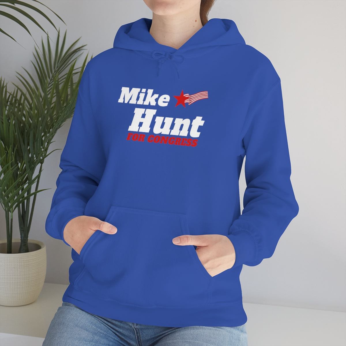 Mike Hunt - Unisex Heavy Blend™ Hooded Sweatshirt