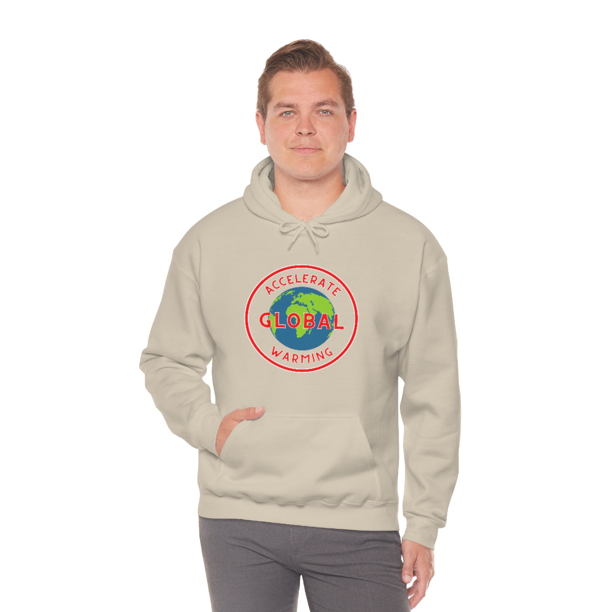 Accelerate Global Warming - Unisex Heavy Blend™ Hooded Sweatshirt - ALL COLORS - Hot Take