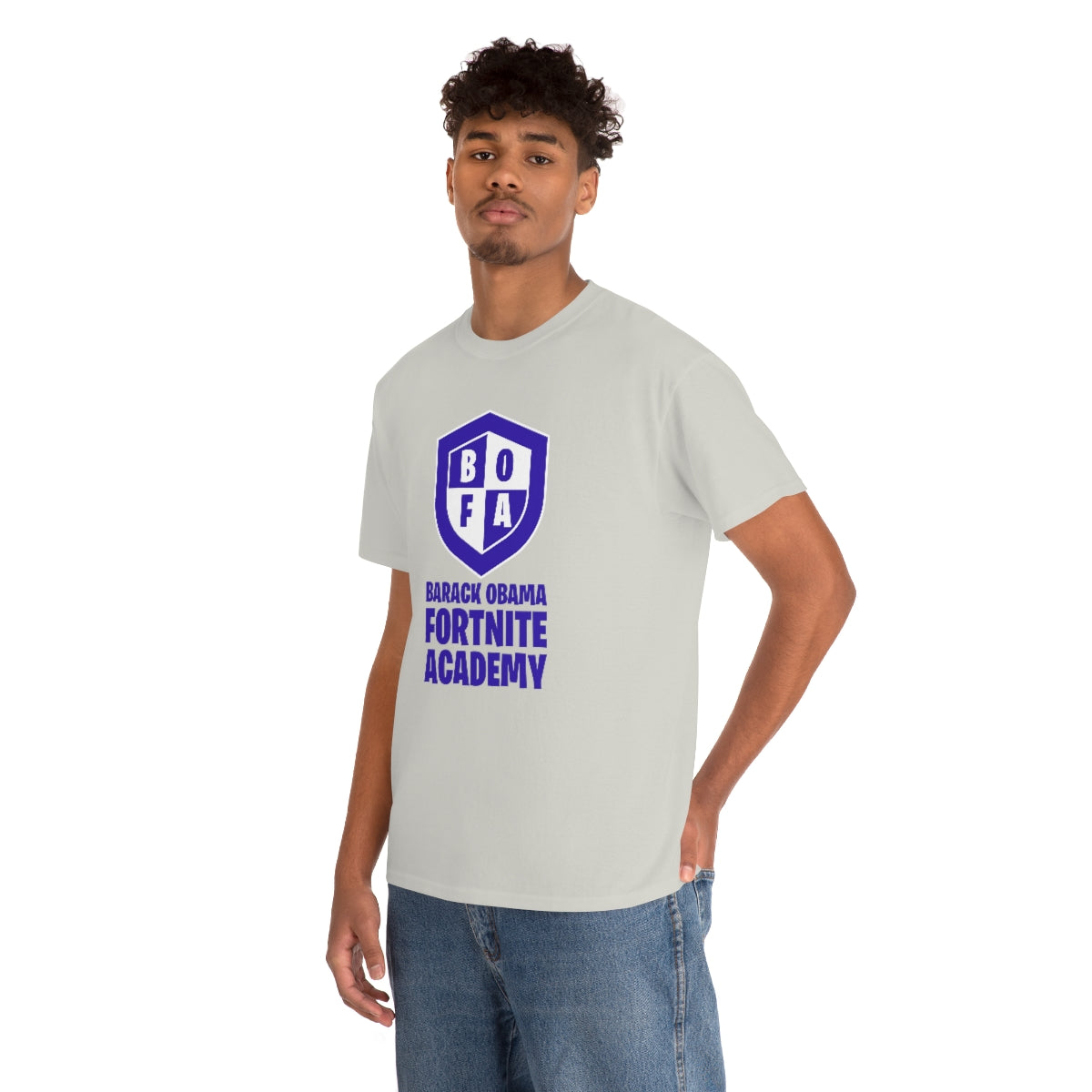 BOFA Barack Obama Fortnite Academy - Unisex Heavy Cotton Tee