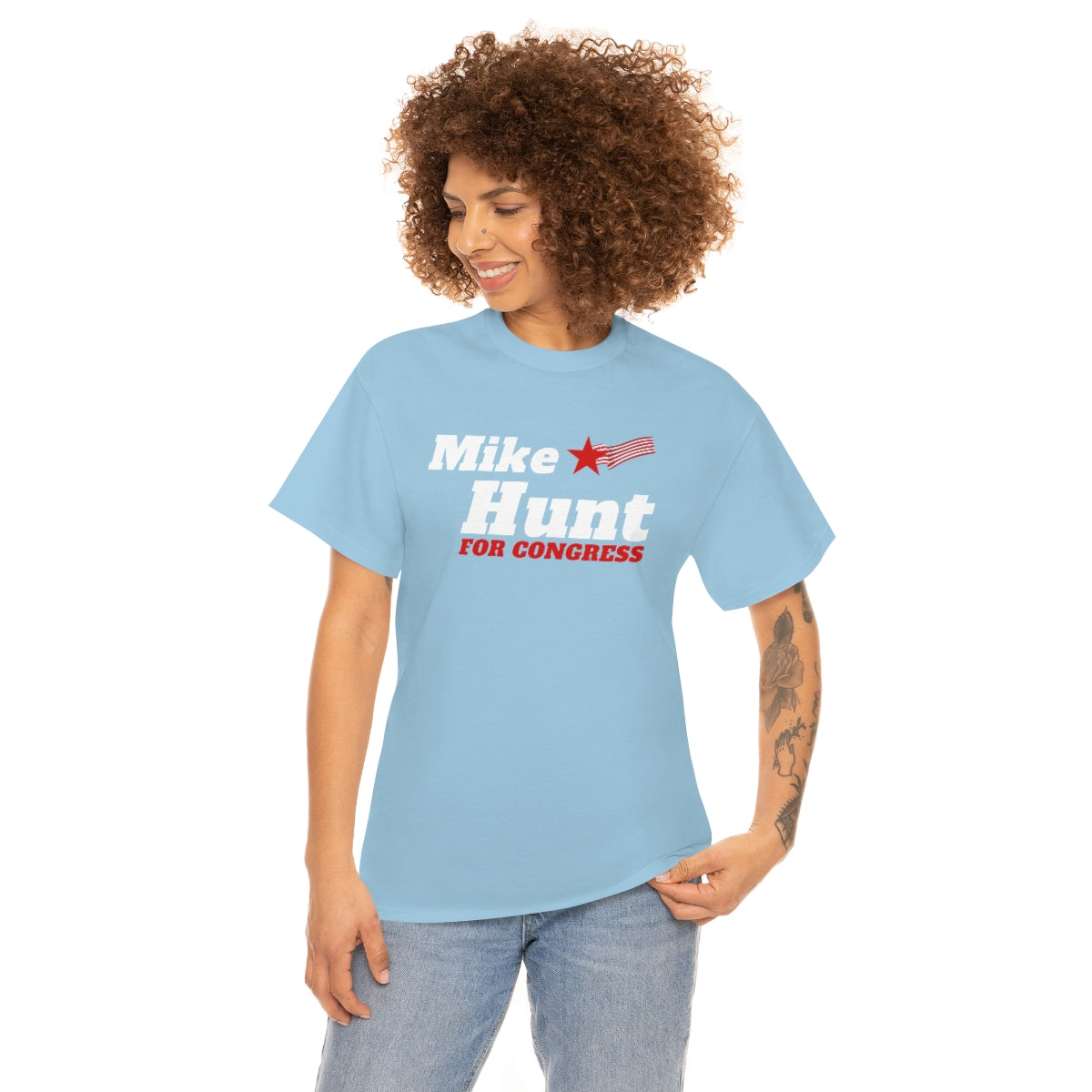 Mike Hunt - Unisex Heavy Cotton Tee - All Colors