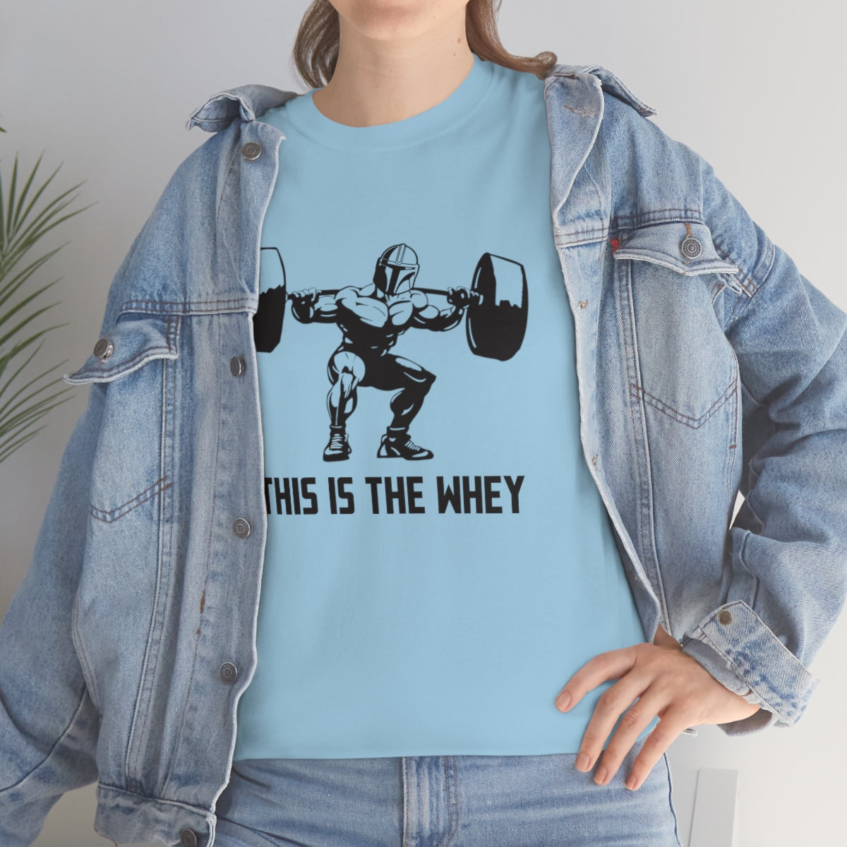 This is the Whey - Unisex Heavy Cotton Tee - All Colors