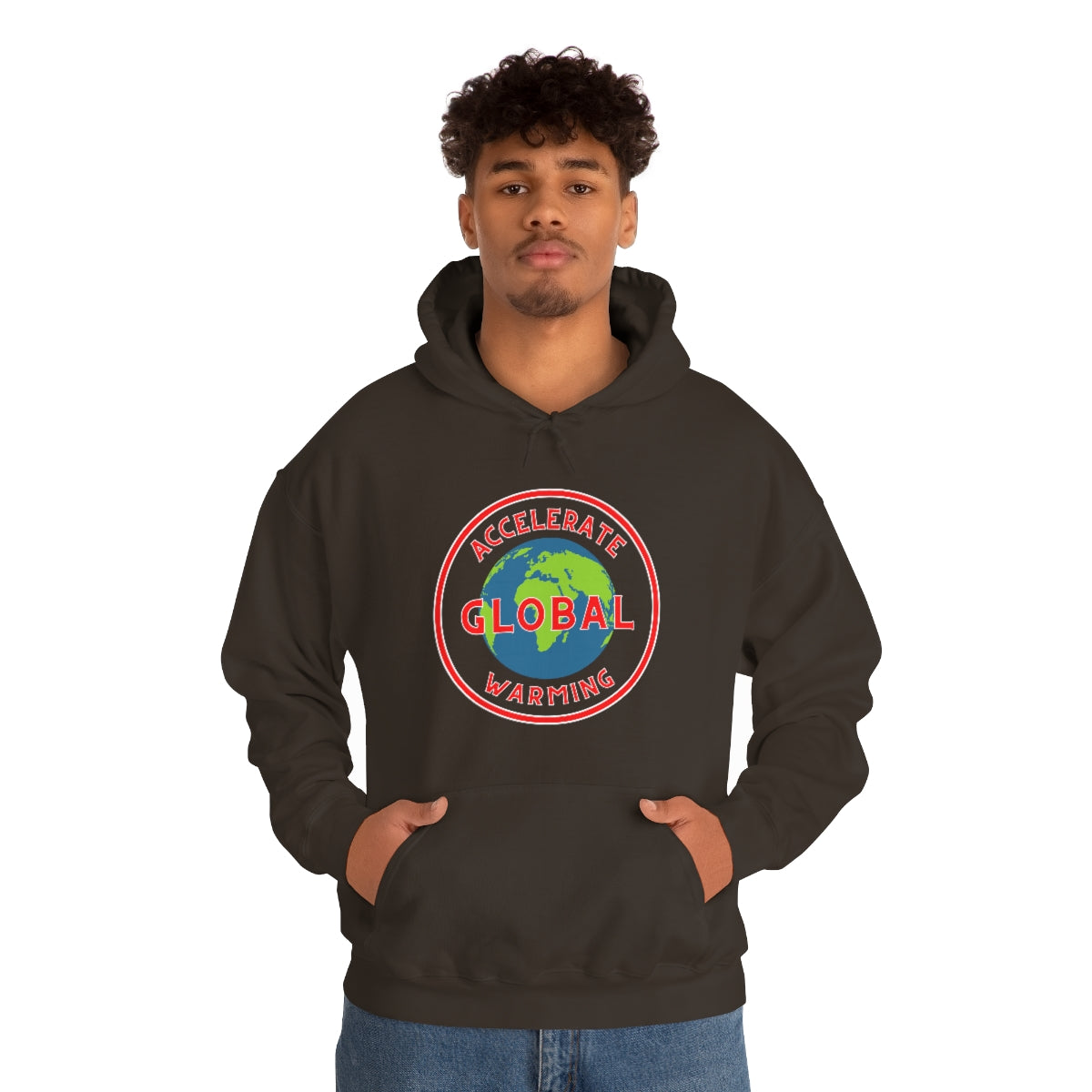 Accelerate Global Warming - Unisex Heavy Blend™ Hooded Sweatshirt - ALL COLORS - Hot Take