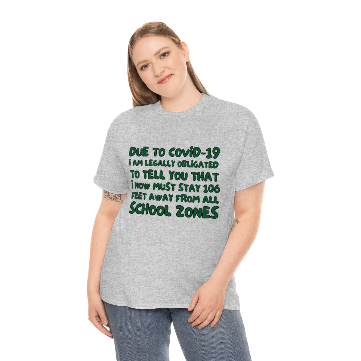 School Zones - Unisex Heavy Cotton Tee - All Colors