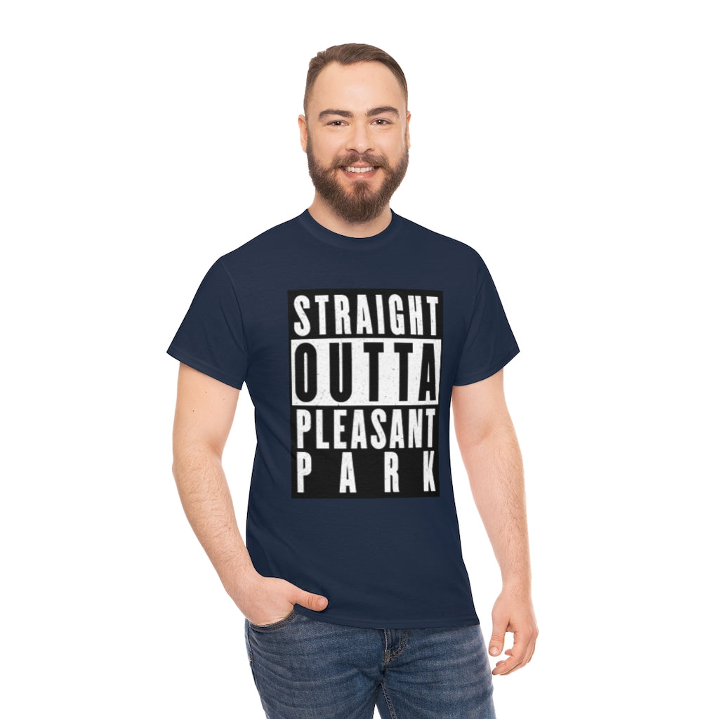 Straight out of Pleasant Park (Compton) - Unisex Heavy Cotton Tee - All Colors