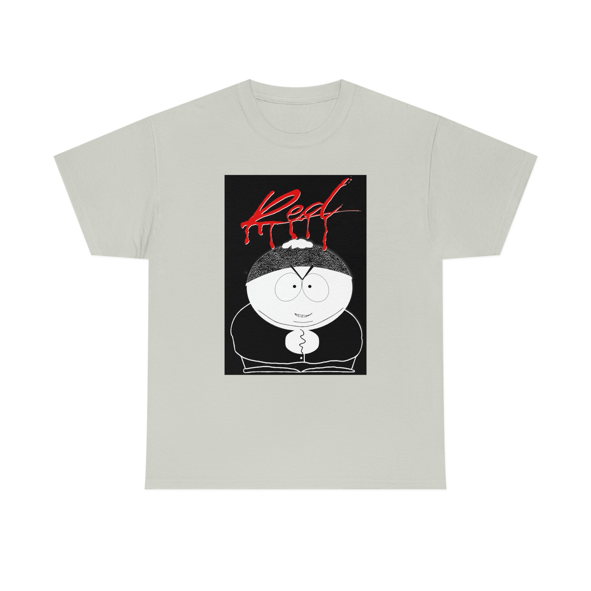 Playboi Cartman (Eric Cartman from South Park) Whole Lotta Red Album Cover - Unisex Heavy Cotton Tee