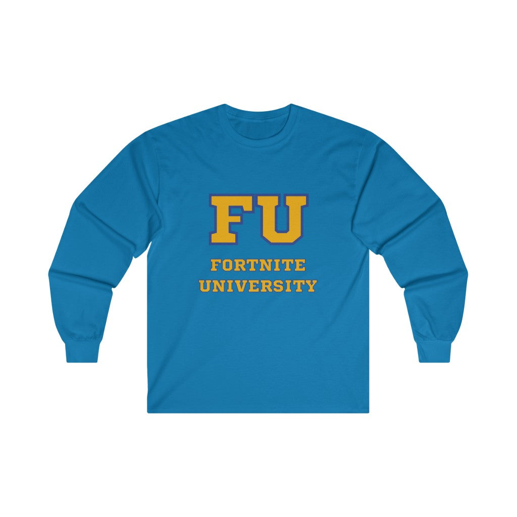 FU - Fortnite University - Ultra Cotton Long Sleeve Tee - All Colors