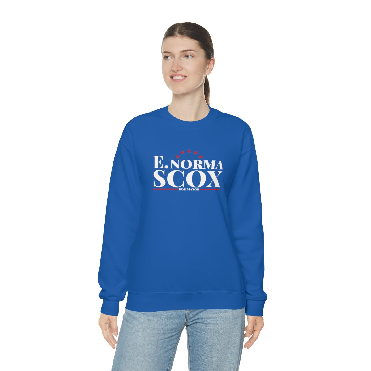 E. Norma Scox - Unisex Heavy Blend™ Crewneck Sweatshirt