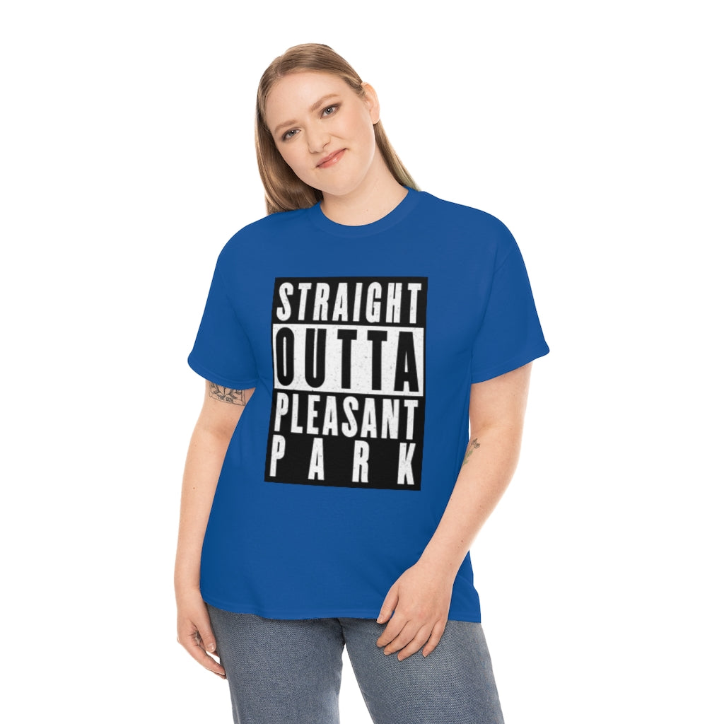 Straight out of Pleasant Park (Compton) - Unisex Heavy Cotton Tee - All Colors