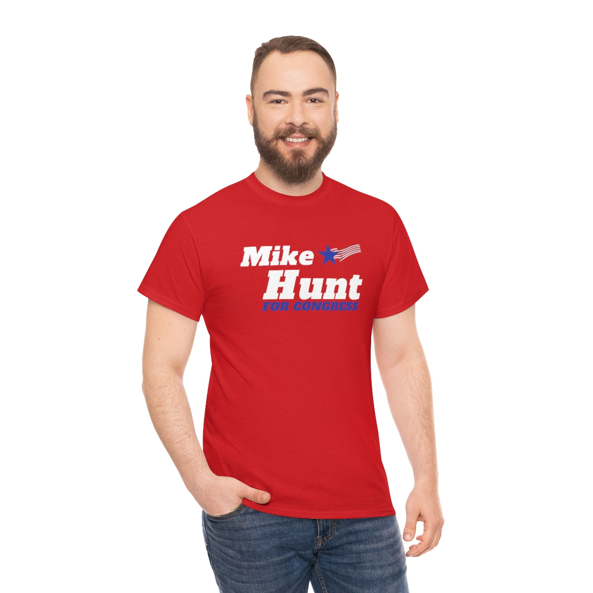 Mike Hunt - Unisex Heavy Cotton Tee - All Colors