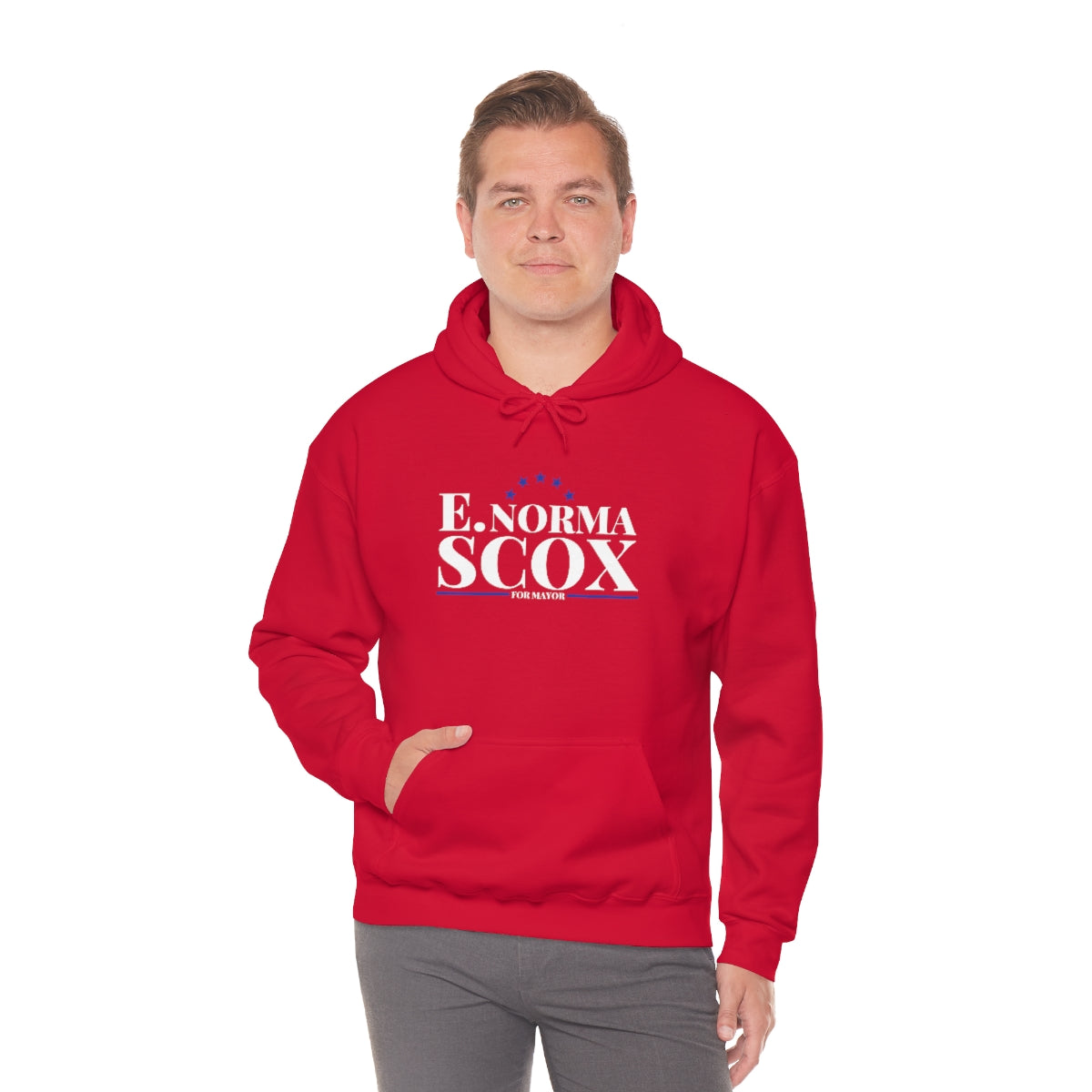 E. Norma Scox - Unisex Heavy Blend™ Hooded Sweatshirt