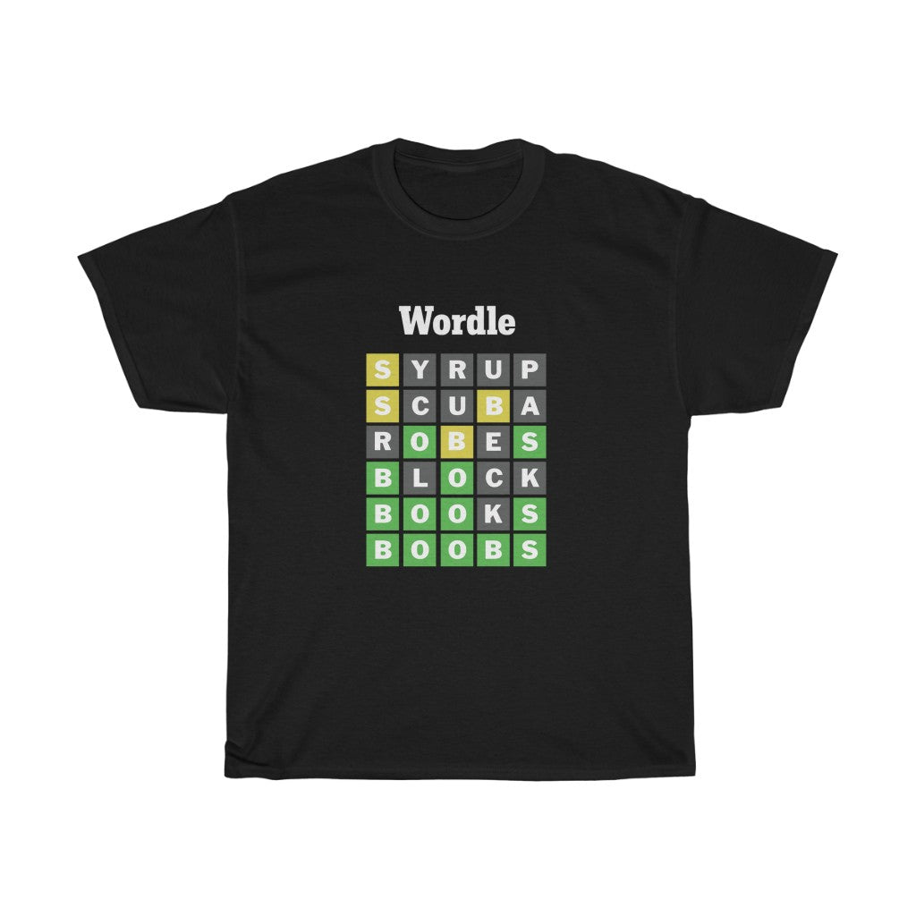 Wordle - Unisex Heavy Cotton Tee