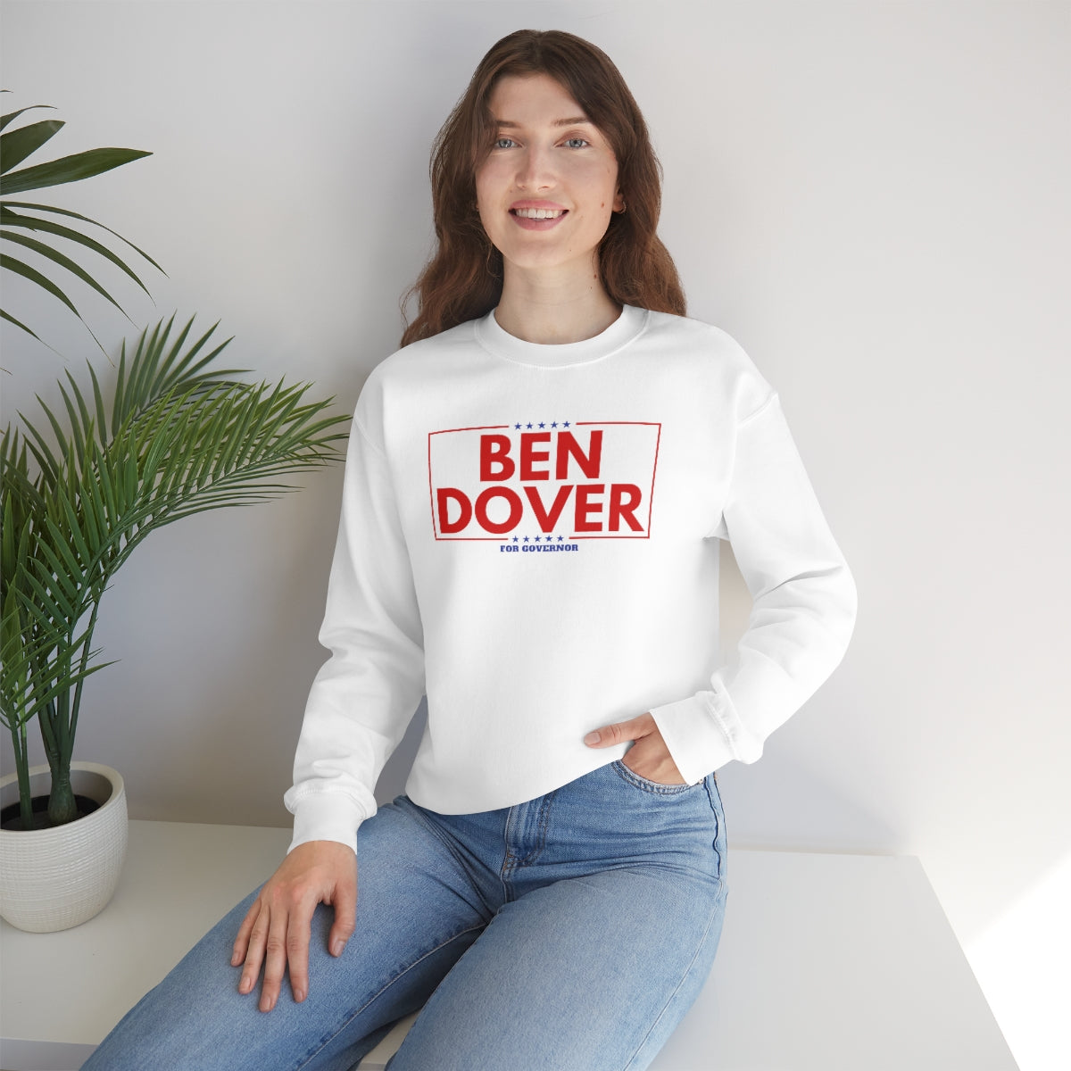 Ben Dover - Unisex Heavy Blend™ Crewneck Sweatshirt