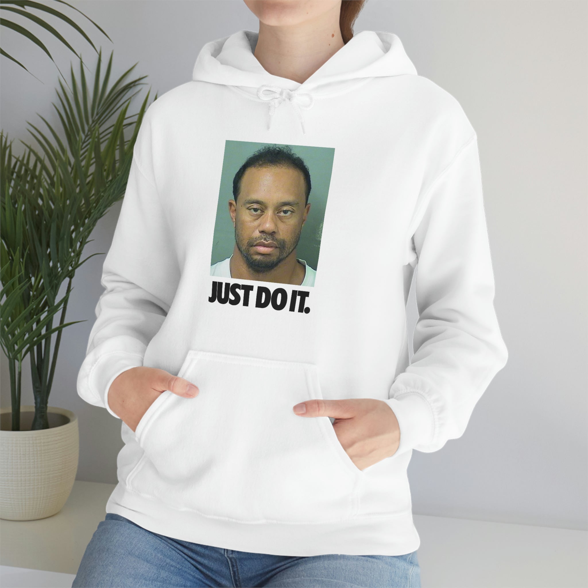 Tiger Woods DUI Just Do it - Unisex Heavy Blend™ Hooded Sweatshirt - ALL COLORS