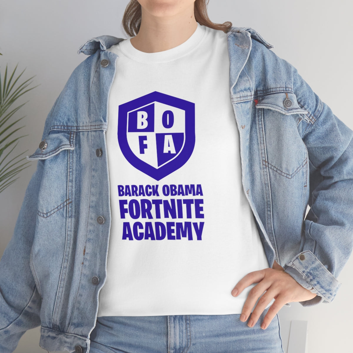 BOFA Barack Obama Fortnite Academy - Unisex Heavy Cotton Tee