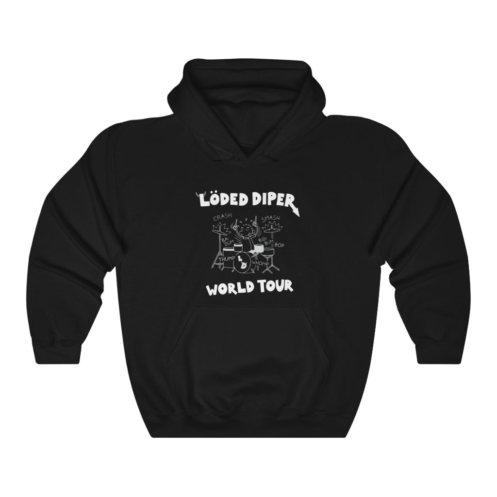 Loded Diper World Tour - Unisex Heavy Blend™ Hooded Sweatshirt - ALL COLORS