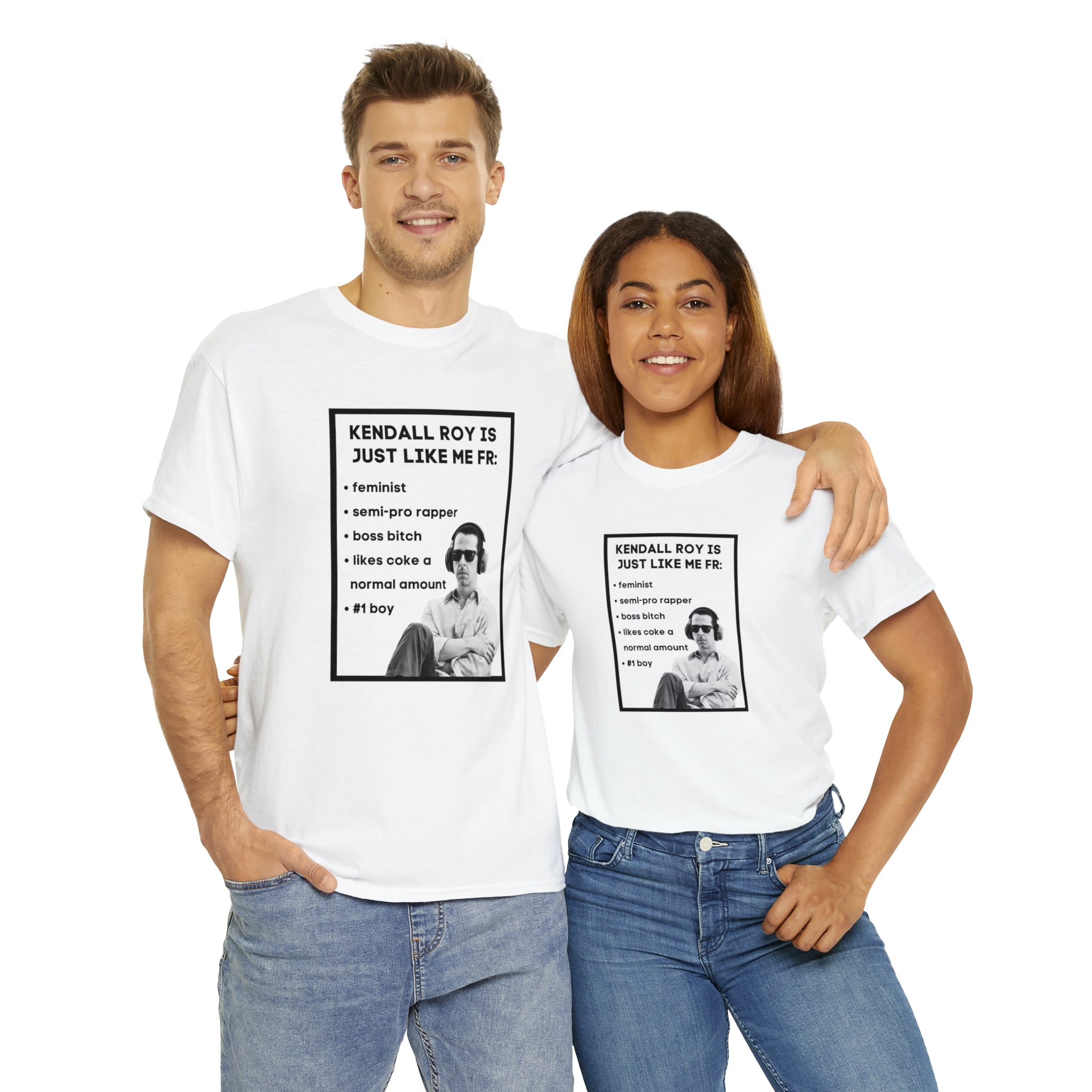 Kendall Roy is Just Like Me FR - Unisex Heavy Cotton Tee