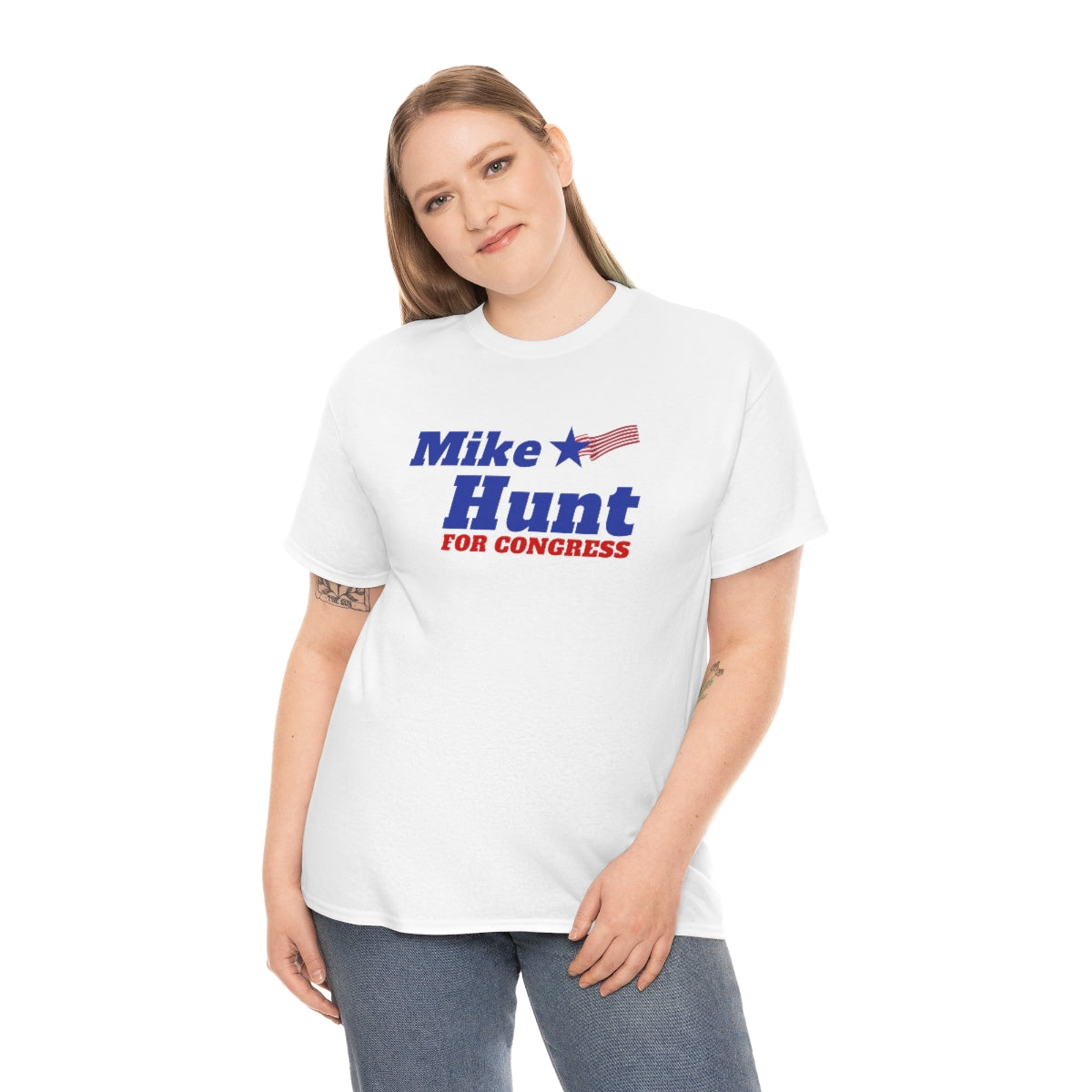 Mike Hunt - Unisex Heavy Cotton Tee - All Colors