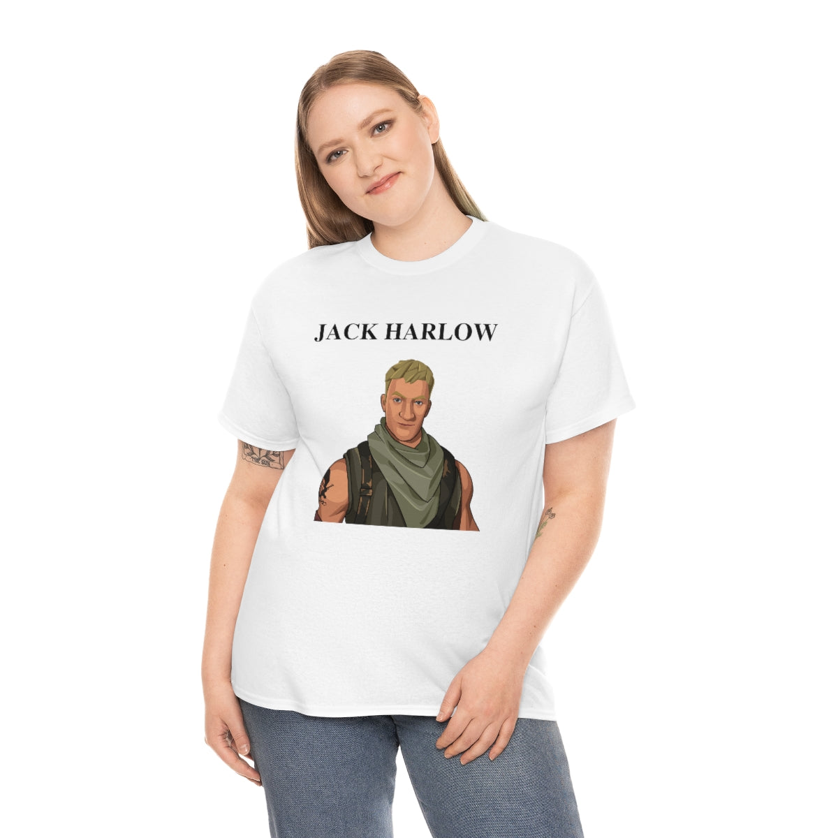 Jack Harlow Default Skin Fortnite - Unisex Heavy Cotton Tee