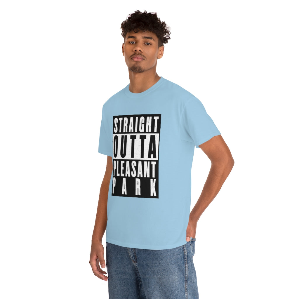 Straight out of Pleasant Park (Compton) - Unisex Heavy Cotton Tee - All Colors