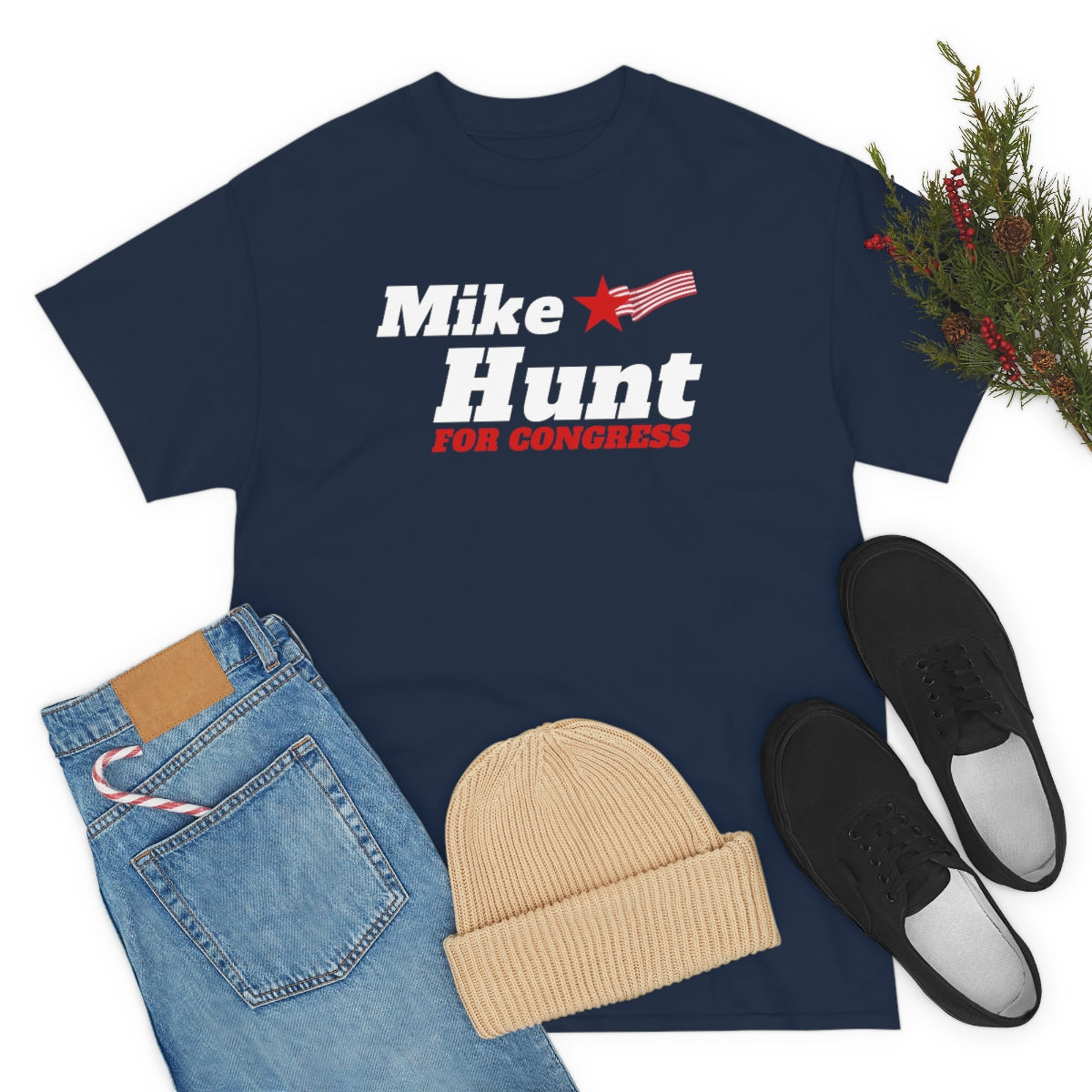 Mike Hunt - Unisex Heavy Cotton Tee - All Colors