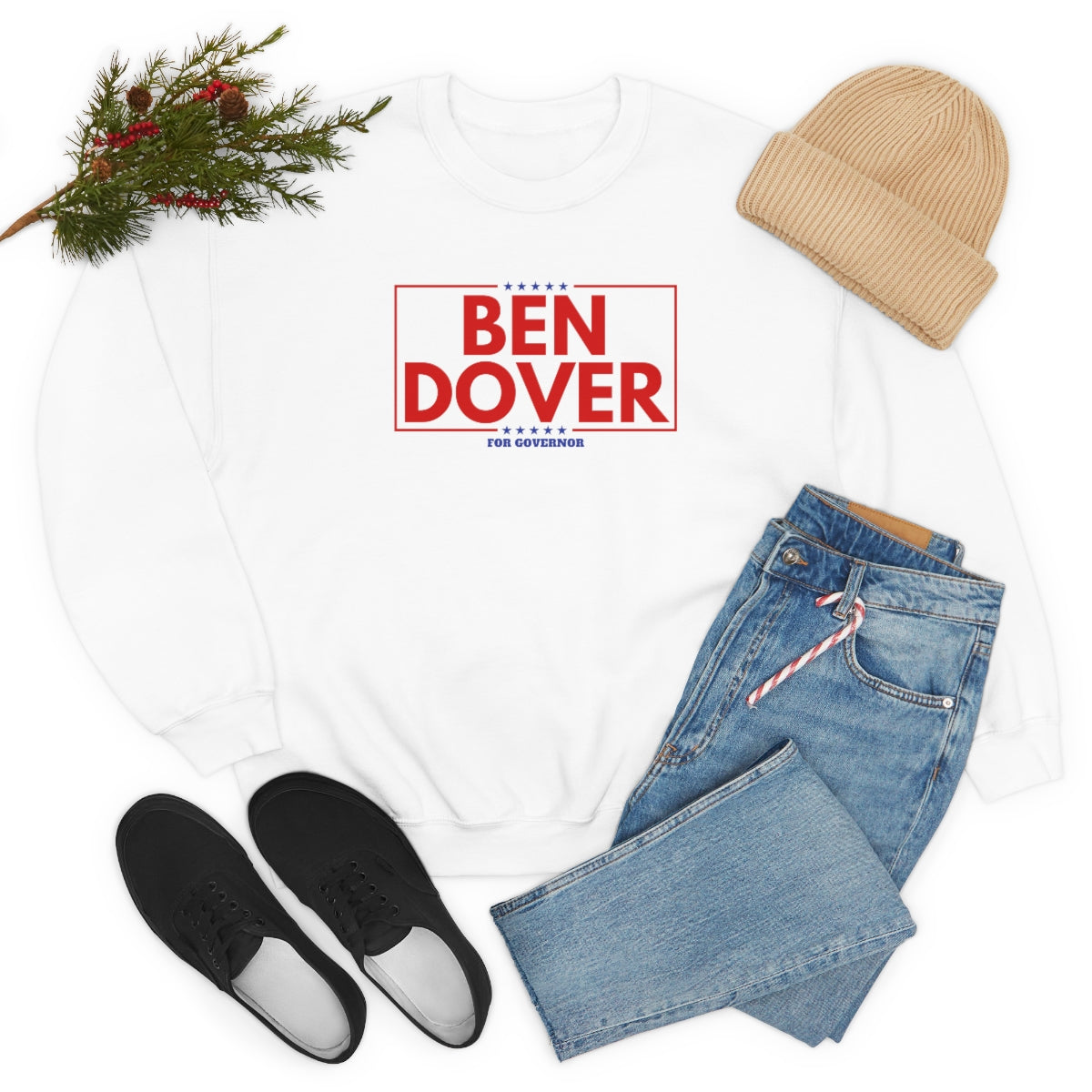 Ben Dover - Unisex Heavy Blend™ Crewneck Sweatshirt