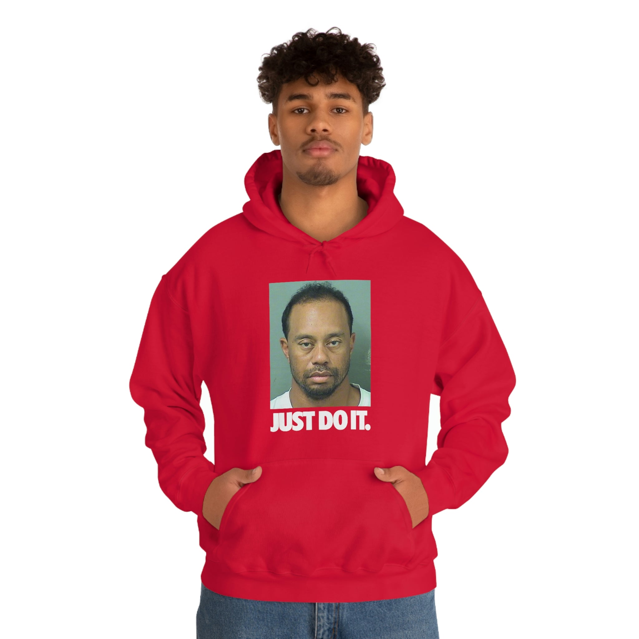 Tiger Woods DUI Just Do it - Unisex Heavy Blend™ Hooded Sweatshirt - ALL COLORS