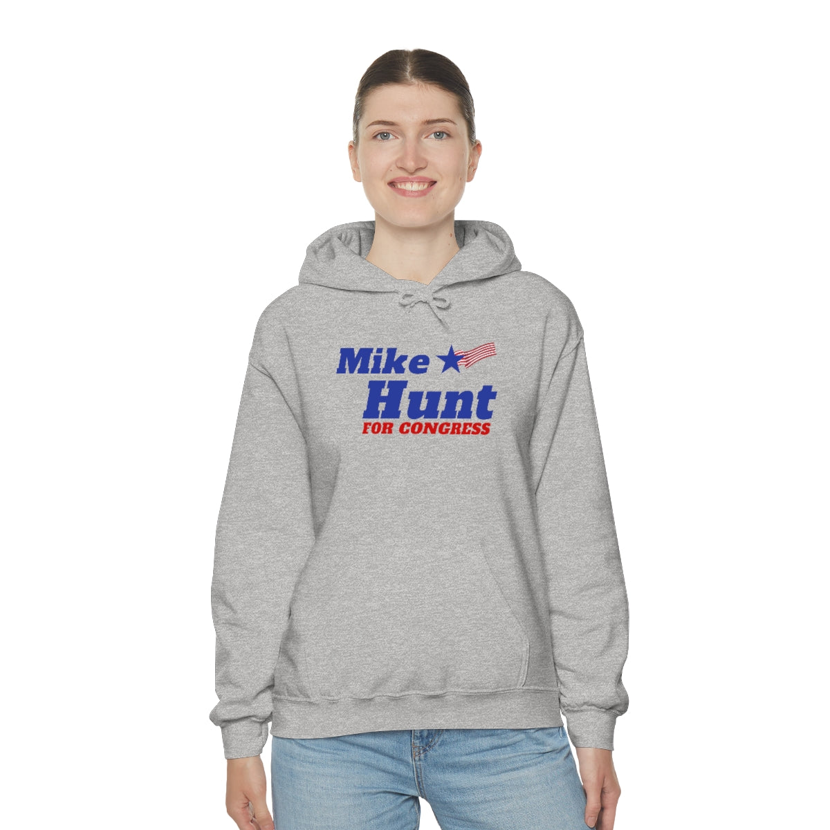 Mike Hunt - Unisex Heavy Blend™ Hooded Sweatshirt