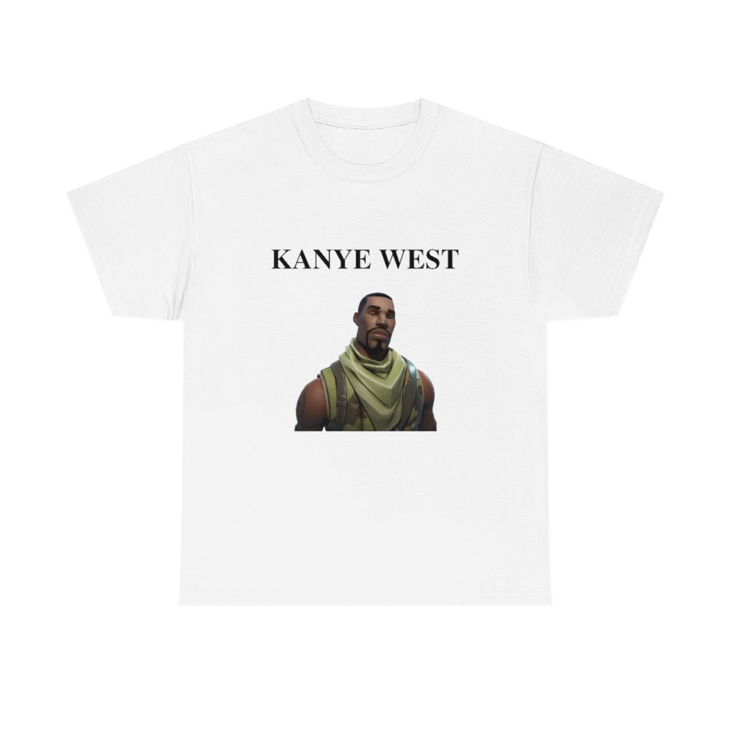 Kanye West Default Skin Fortnite - Unisex Heavy Cotton Tee