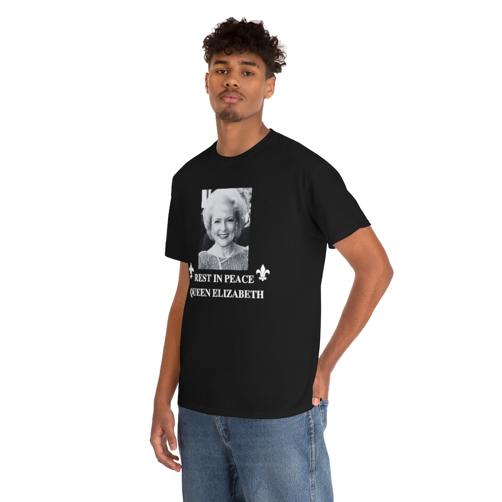 RIP Queen Elizabeth - Unisex Heavy Cotton Tee