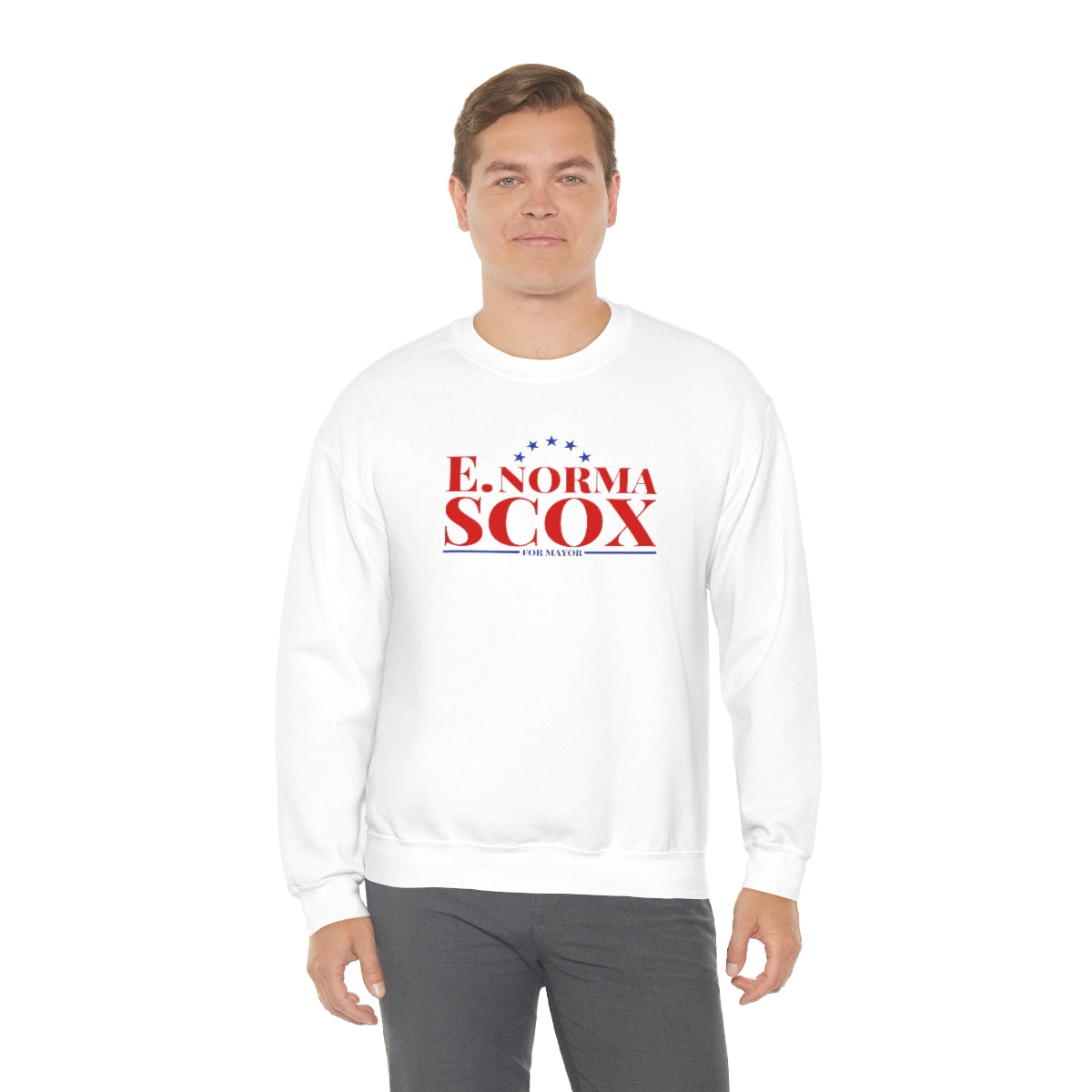 E. Norma Scox - Unisex Heavy Blend™ Crewneck Sweatshirt