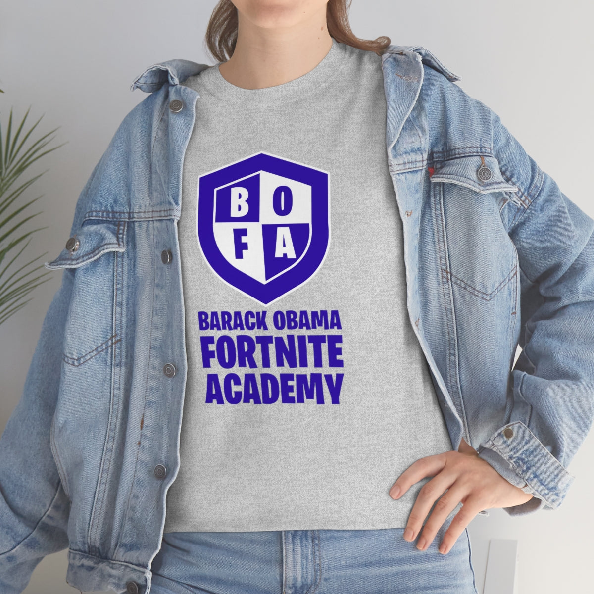 BOFA Barack Obama Fortnite Academy - Unisex Heavy Cotton Tee