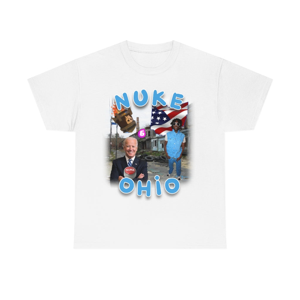 Nuke Ohio - Unisex Heavy Cotton Tee - All Colors