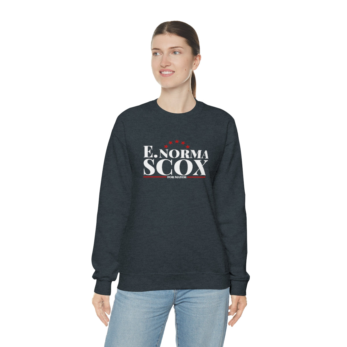 E. Norma Scox - Unisex Heavy Blend™ Crewneck Sweatshirt