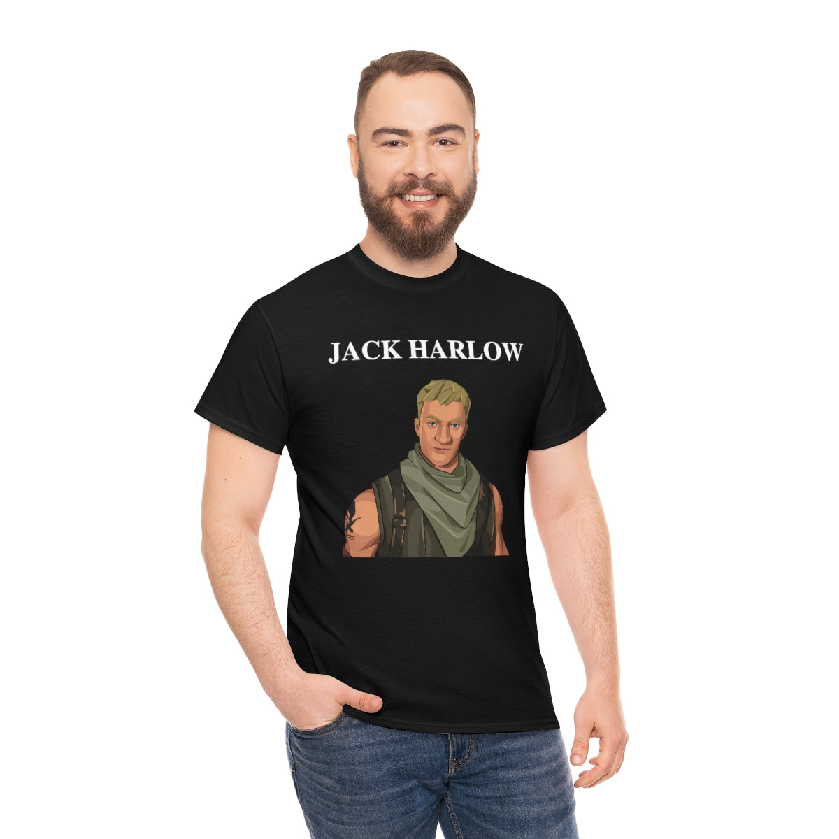 Jack Harlow Default Skin Fortnite - Unisex Heavy Cotton Tee