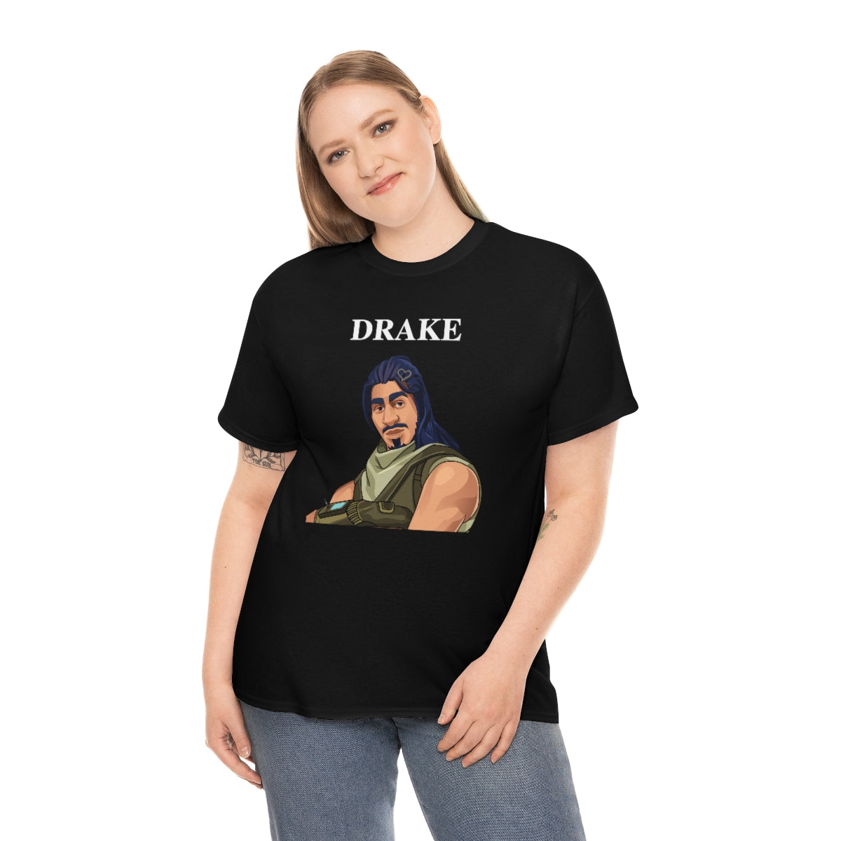 Drake Fortnite Default skin - Unisex Heavy Cotton Tee - All Colors