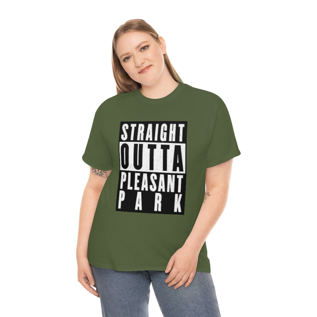 Straight out of Pleasant Park (Compton) - Unisex Heavy Cotton Tee - All Colors