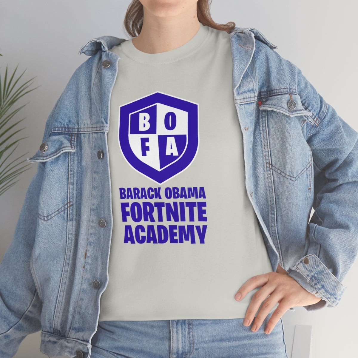 BOFA Barack Obama Fortnite Academy - Unisex Heavy Cotton Tee