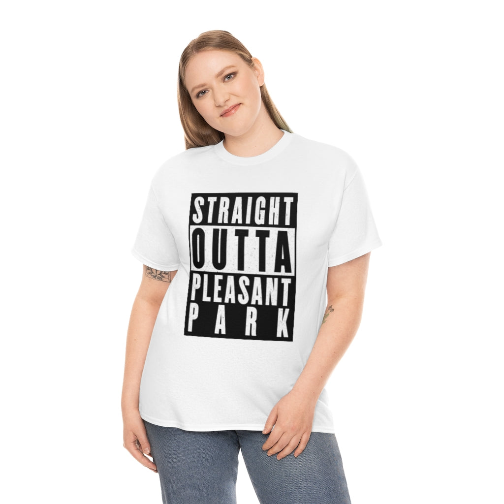 Straight out of Pleasant Park (Compton) - Unisex Heavy Cotton Tee - All Colors