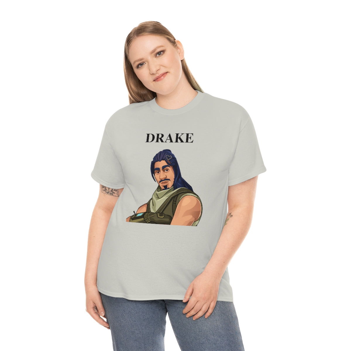 Drake Fortnite Default skin - Unisex Heavy Cotton Tee - All Colors