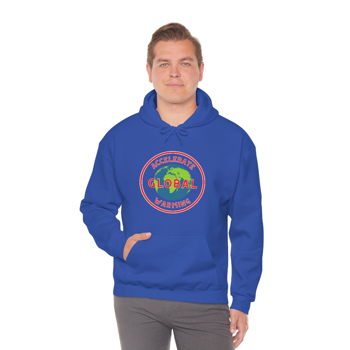 Accelerate Global Warming - Unisex Heavy Blend™ Hooded Sweatshirt - ALL COLORS - Hot Take