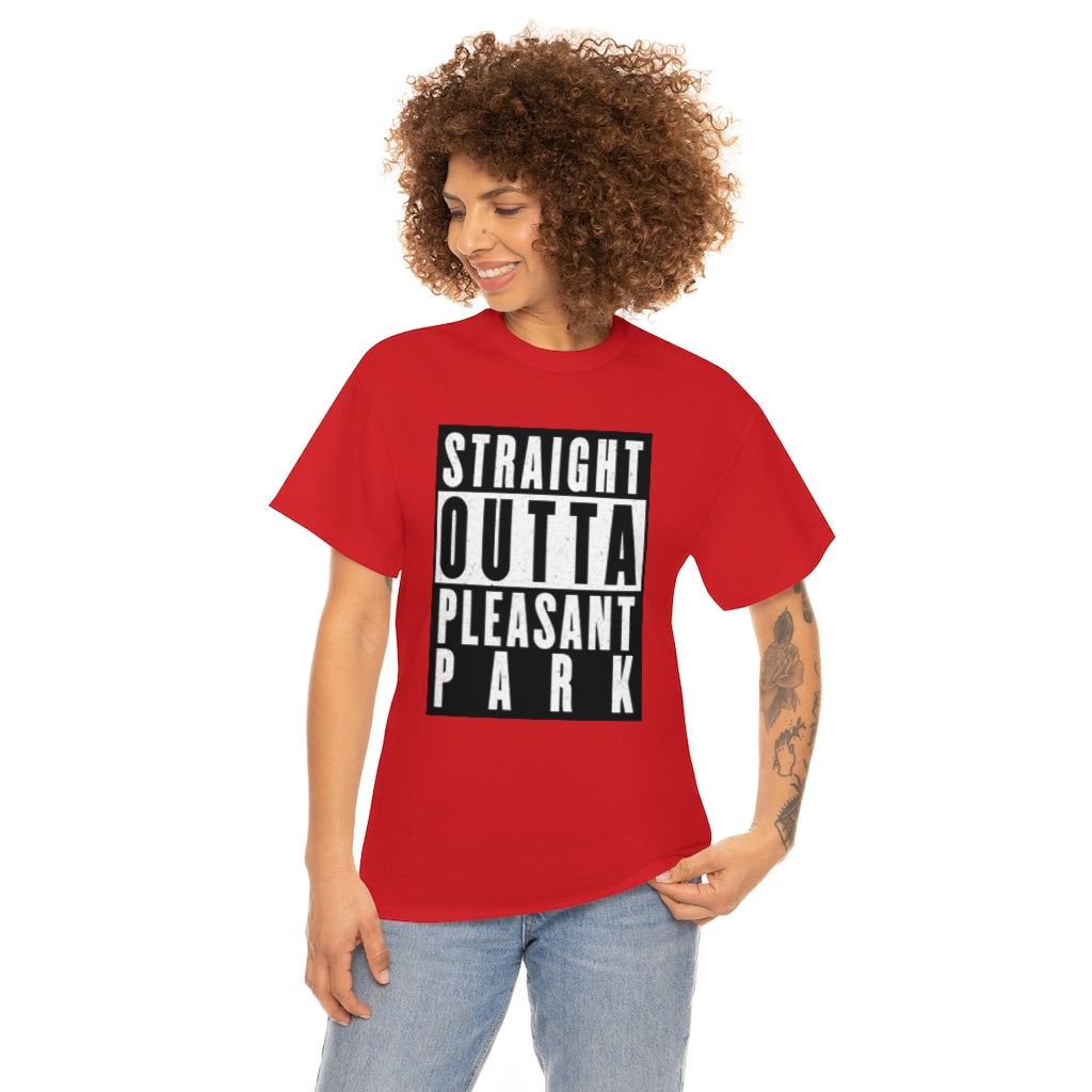 Straight out of Pleasant Park (Compton) - Unisex Heavy Cotton Tee - All Colors