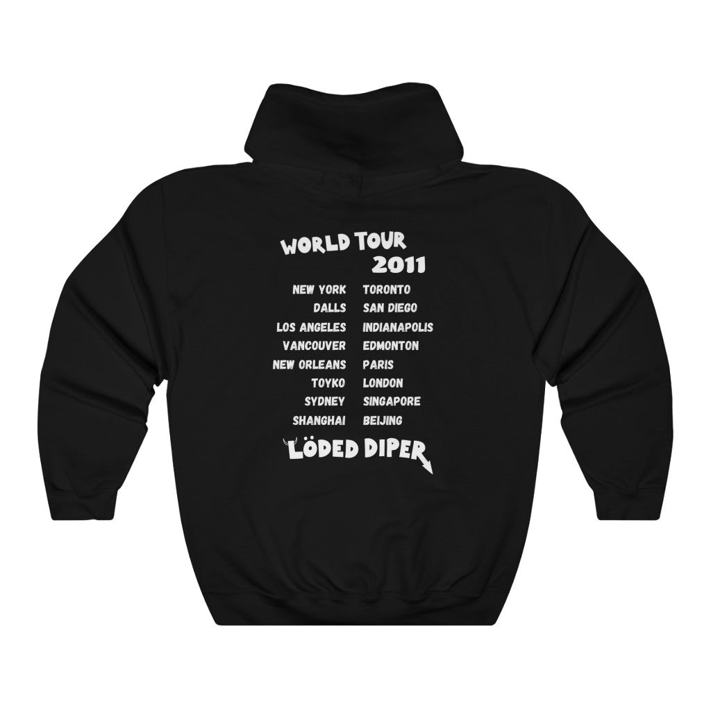 Loded Diper World Tour - Unisex Heavy Blend™ Hooded Sweatshirt - ALL COLORS