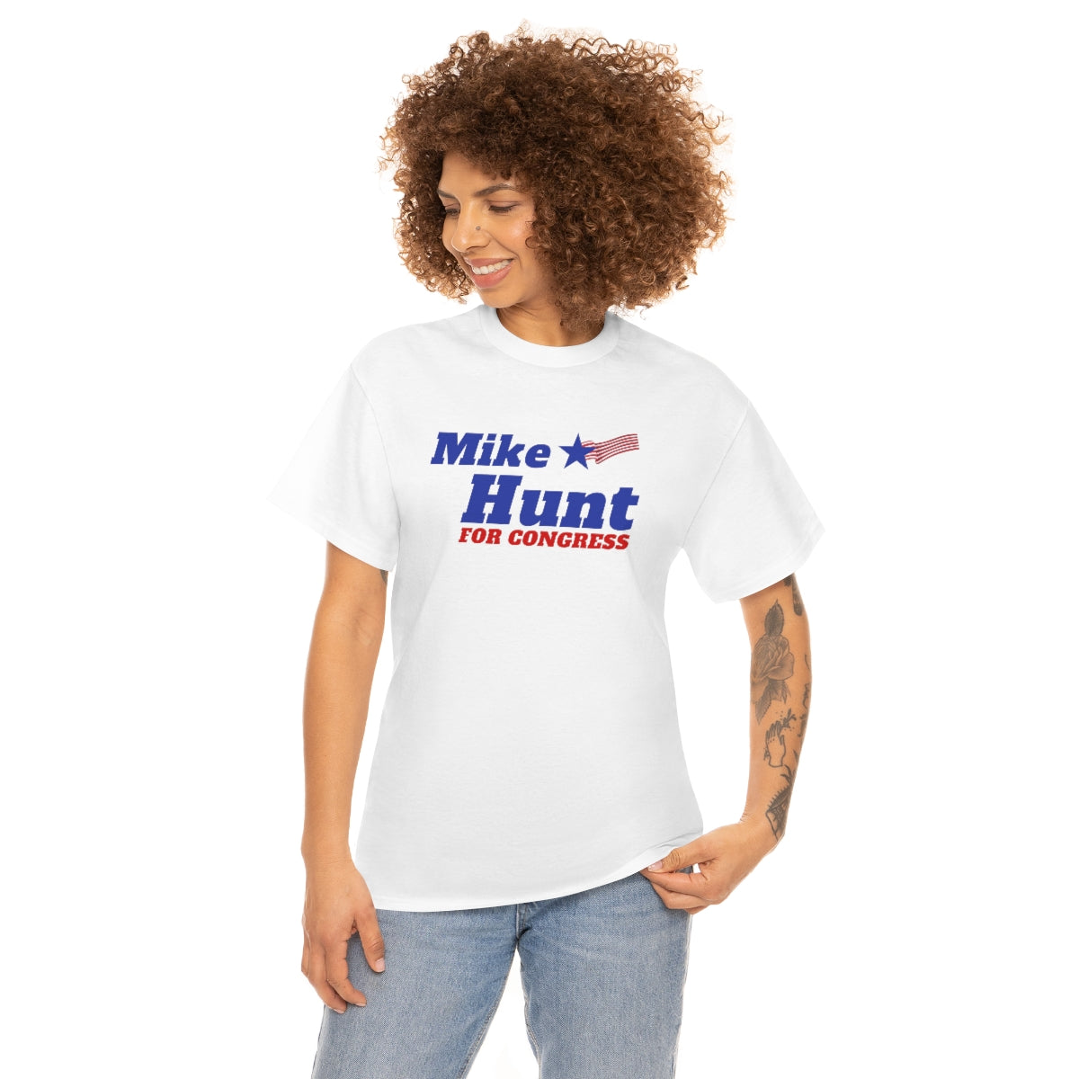 Mike Hunt - Unisex Heavy Cotton Tee - All Colors