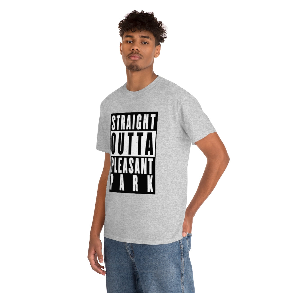 Straight out of Pleasant Park (Compton) - Unisex Heavy Cotton Tee - All Colors