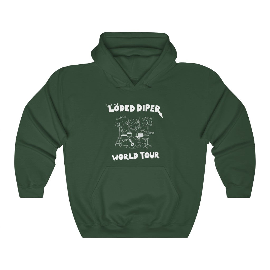 Loded Diper World Tour - Unisex Heavy Blend™ Hooded Sweatshirt - ALL COLORS