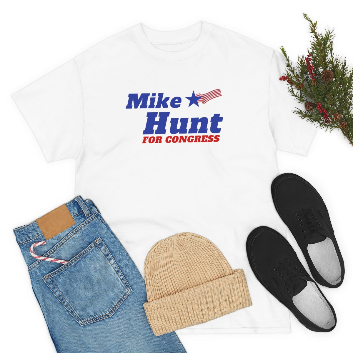 Mike Hunt - Unisex Heavy Cotton Tee - All Colors