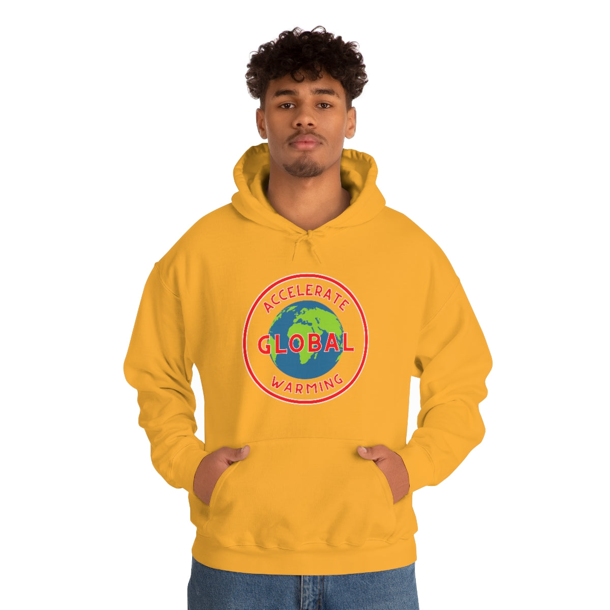 Accelerate Global Warming - Unisex Heavy Blend™ Hooded Sweatshirt - ALL COLORS - Hot Take