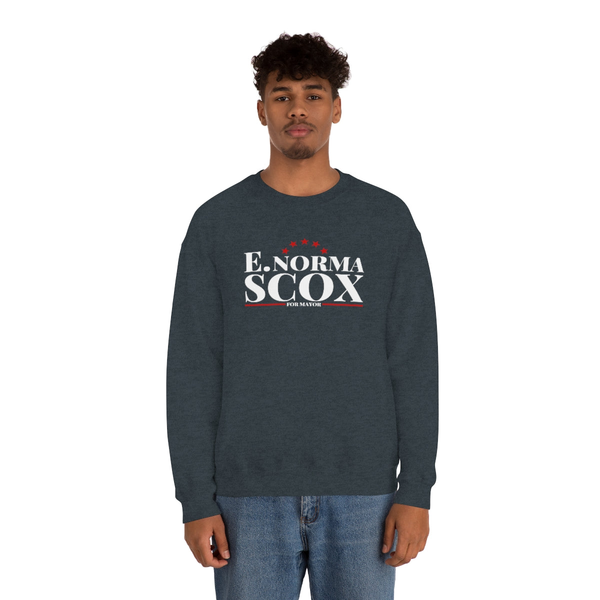 E. Norma Scox - Unisex Heavy Blend™ Crewneck Sweatshirt