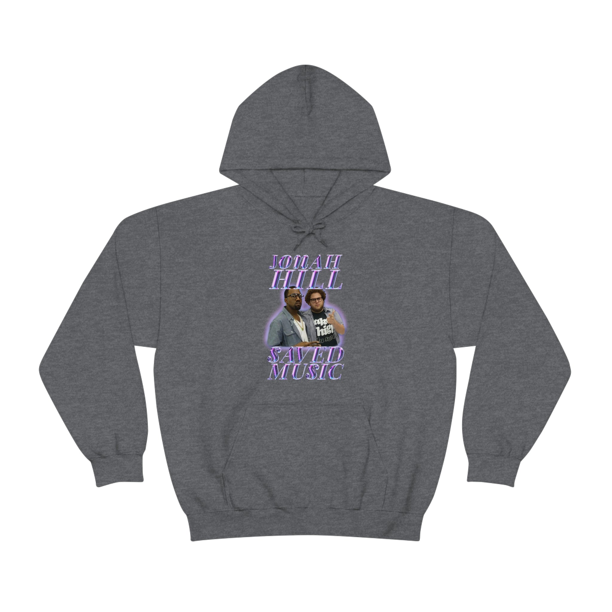 JONAH HILL SAVED MUSIC (KANYE) - Unisex Heavy Blend™ Hooded Sweatshirt