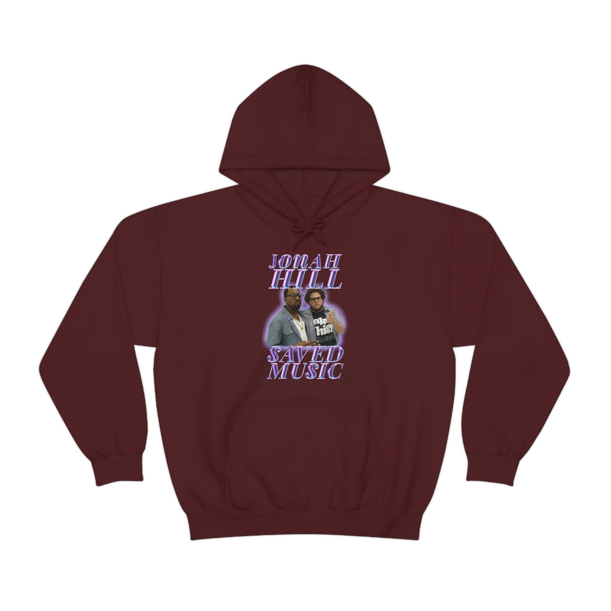 JONAH HILL SAVED MUSIC (KANYE) - Unisex Heavy Blend™ Hooded Sweatshirt